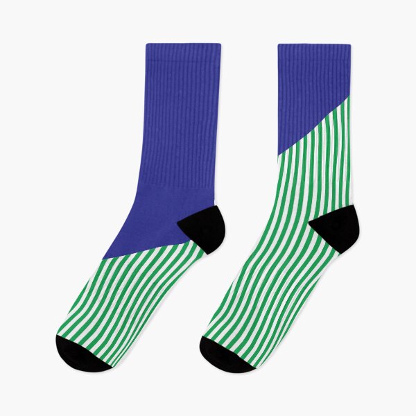 Aperçu de l'œuvre Triangle et rayures | Motifs mixtes | Bleu et vert créée et vendue par rsty11.