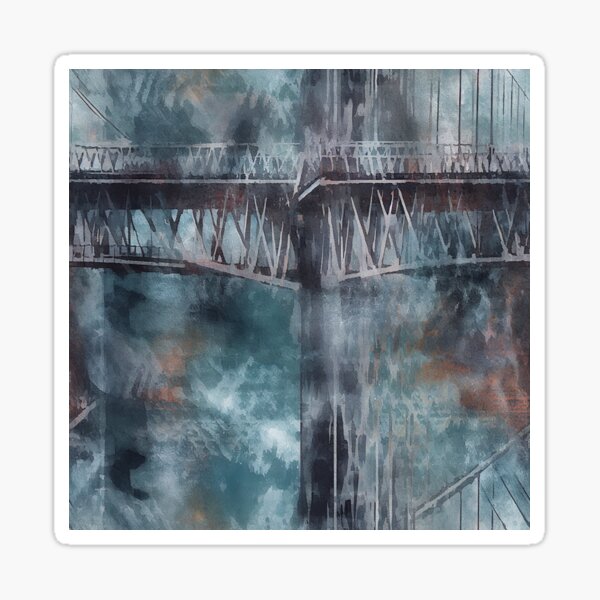 Aperçu de l'œuvre Ponts fanés II créée et vendue par Red-Alien.