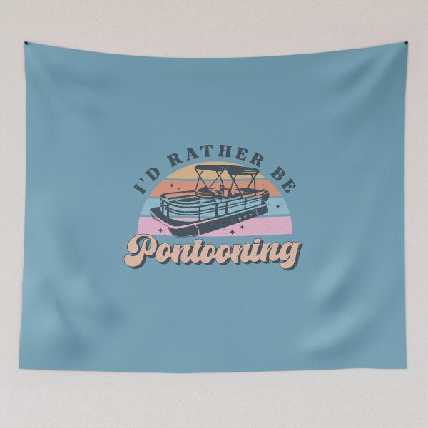 Item preview, I'd Rather Be Pontooning (Happy Holidays) designed and sold by Hope London.