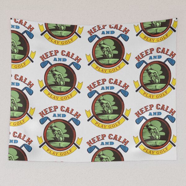 Item preview, Keep Calm And Play Golf, Golf Lover designed and sold by Willem Horinga.