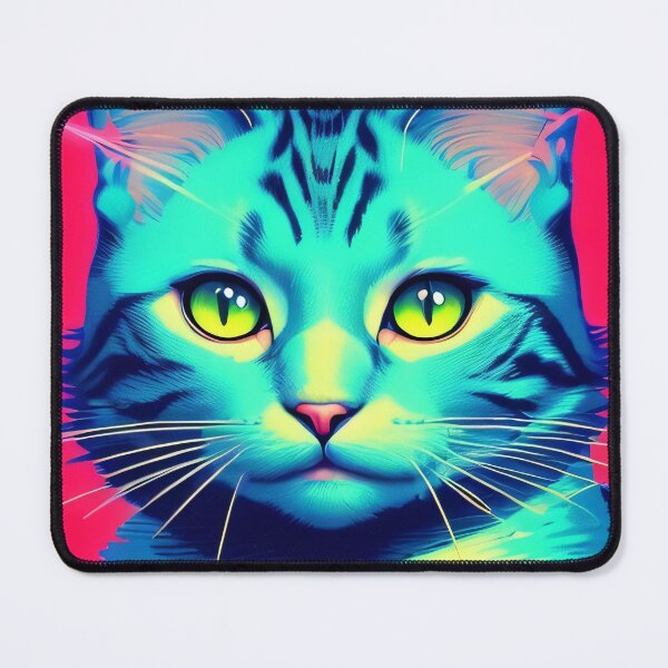 Item preview, Teal Cat by Perceptual Paradox Creations designed and sold by hobbit73.