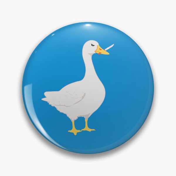 Item preview, Dangerous goose holding a knife designed and sold by AnnArtshock.