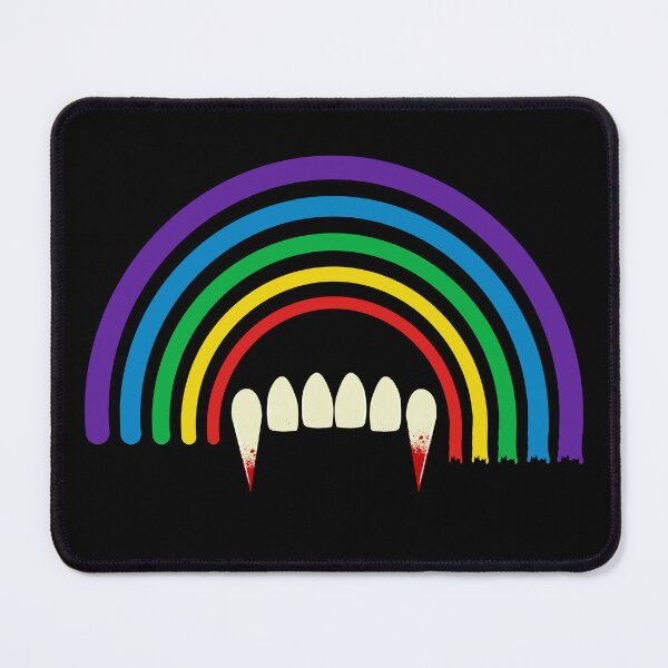 Item preview, Gay Vampire Rainbow | Vampire Teeth | Queer Horror Fan designed and sold by ProdbyNiECO.