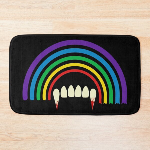 Item preview, Gay Vampire Rainbow | Vampire Teeth | Queer Horror Fan designed and sold by ProdbyNiECO.