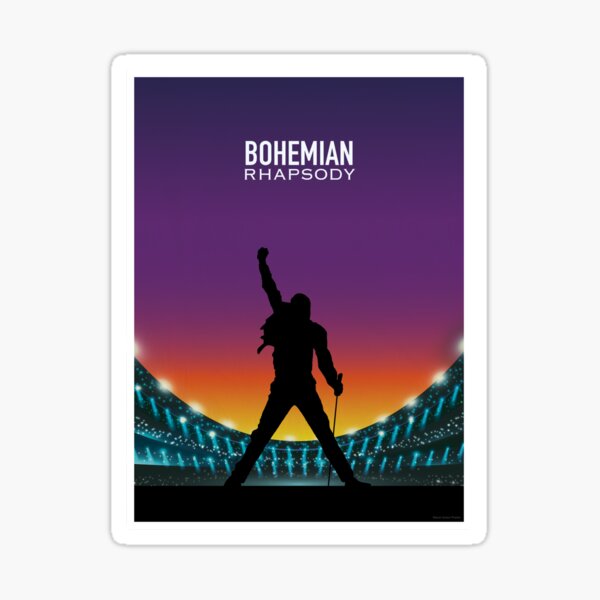Item preview, Bohemian Rhapsody Minimal poster designed and sold by manonpradier.