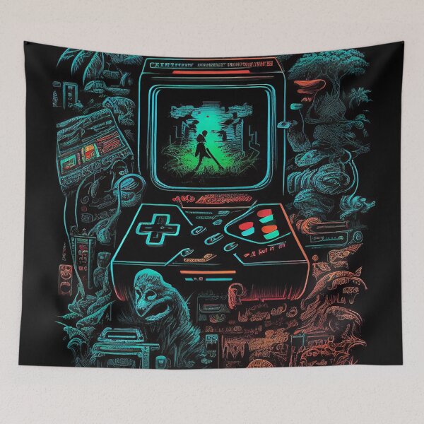 Item preview, Retro Gaming Vibes 1 designed and sold by v1adu7z.