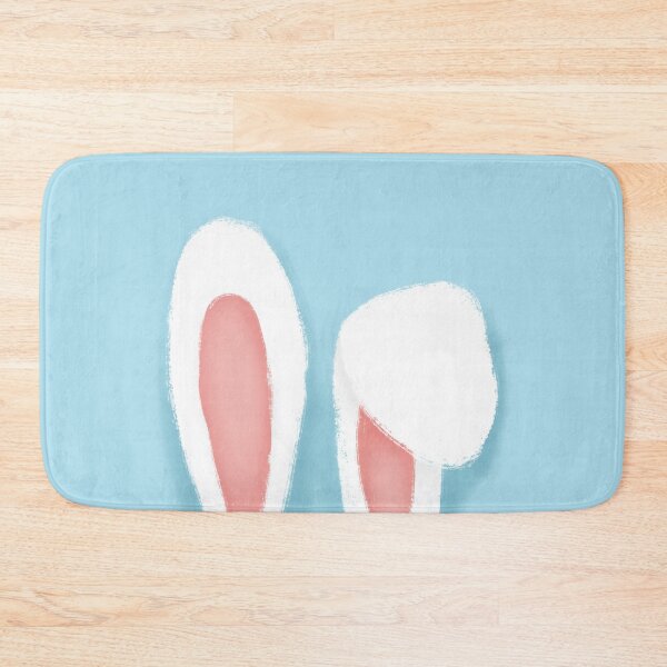 Item preview, Furry Flappers - Bunny Ears Baby Blue designed and sold by Zorana Stevanovic.