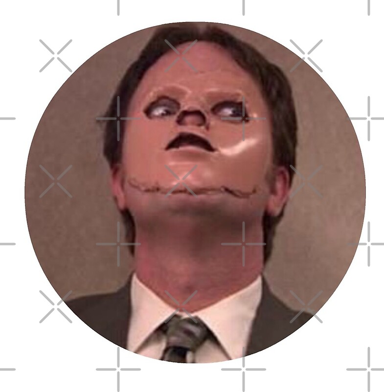 "dwight or CPR dummy" by kennaplate Redbubble
