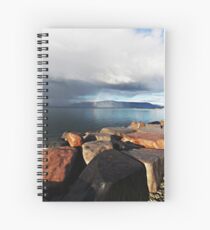 Distant Rainbow Spiral Notebook