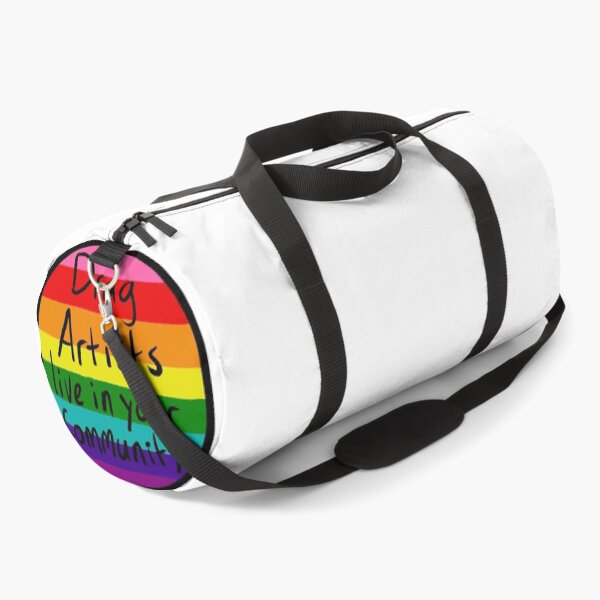 Item preview, Drag Artists live in your community (black outline) designed and sold by MakeMeASidekick.