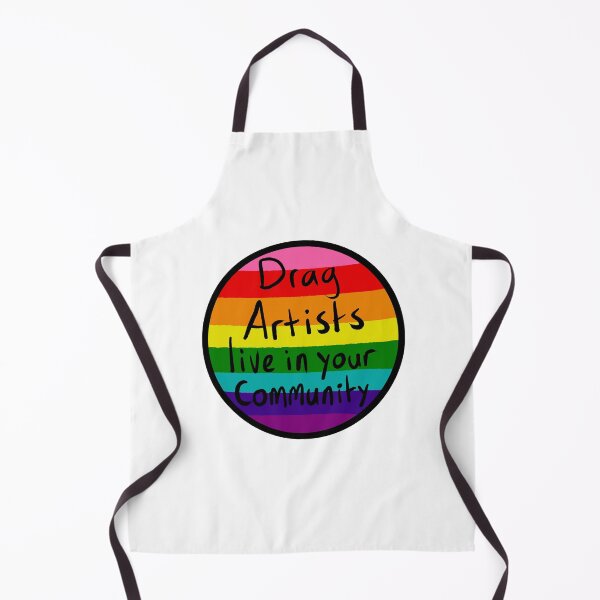 Item preview, Drag Artists live in your community (black outline) designed and sold by MakeMeASidekick.