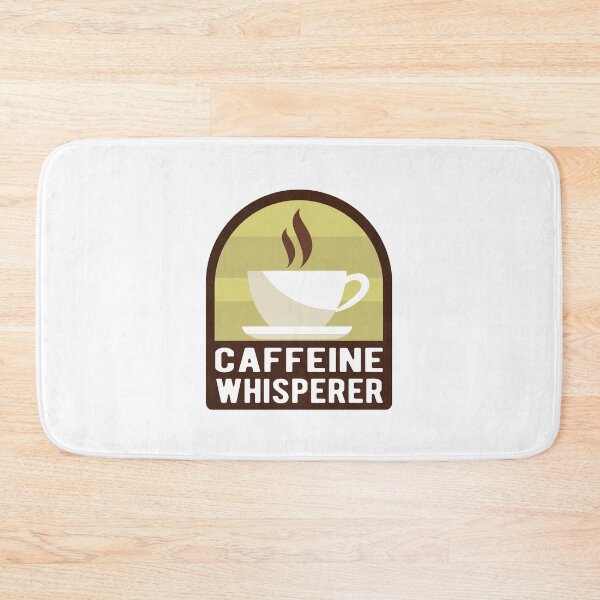Item preview, Funny Coffee Quote Caffeine Whisperer Coffee Humor For Caffeine Lover designed and sold by Bad Kitty Designz.