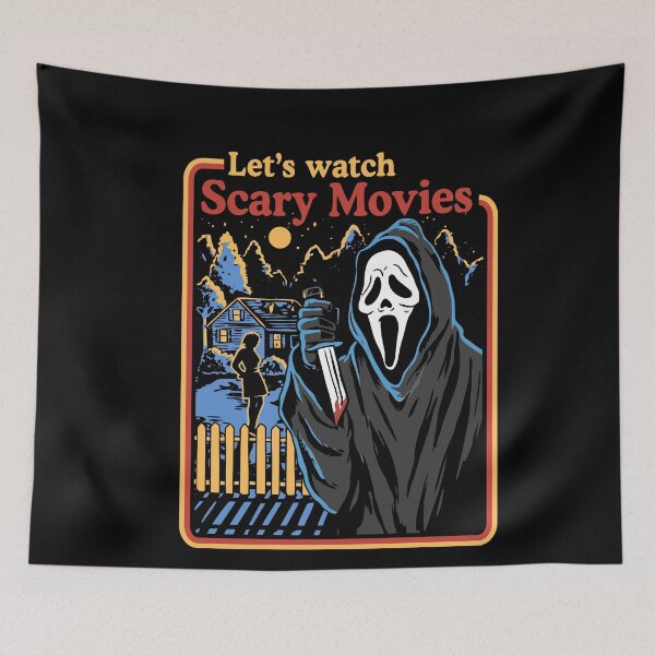 Item preview, Lets Watch Scary Movies Scream Horror designed and sold by TimSchoonenberg.