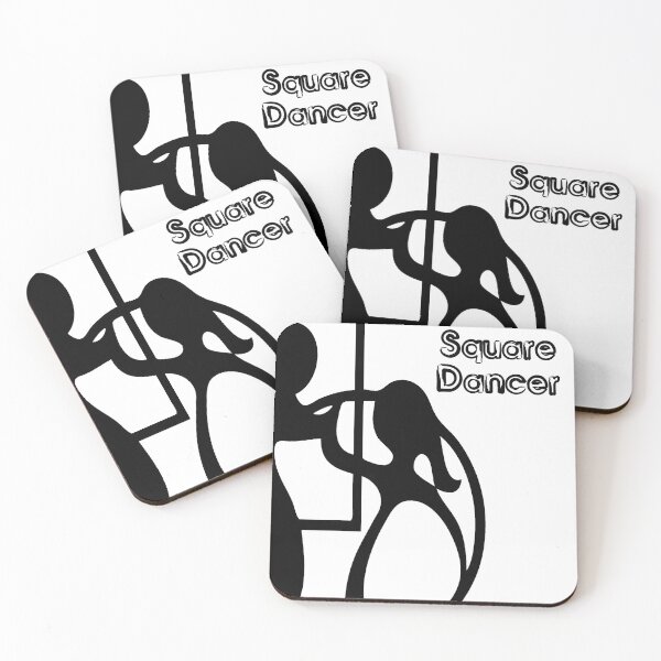 Item preview, SQ Dancer BLK designed and sold by Square Dancing Gifts & Merchandise.