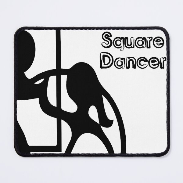 Item preview, SQ Dancer BLK designed and sold by Square Dancing Gifts & Merchandise.