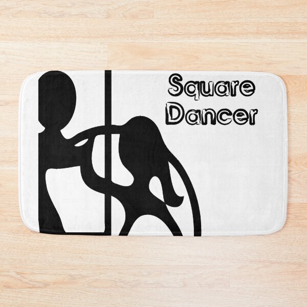 Item preview, SQ Dancer BLK designed and sold by Square Dancing Gifts & Merchandise.