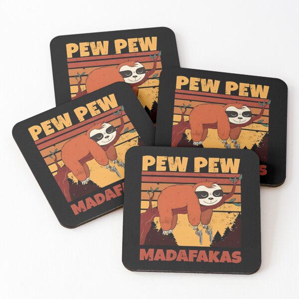 Item preview, perezoso Pew Pew Madafakas designed and sold by SplashPrint.