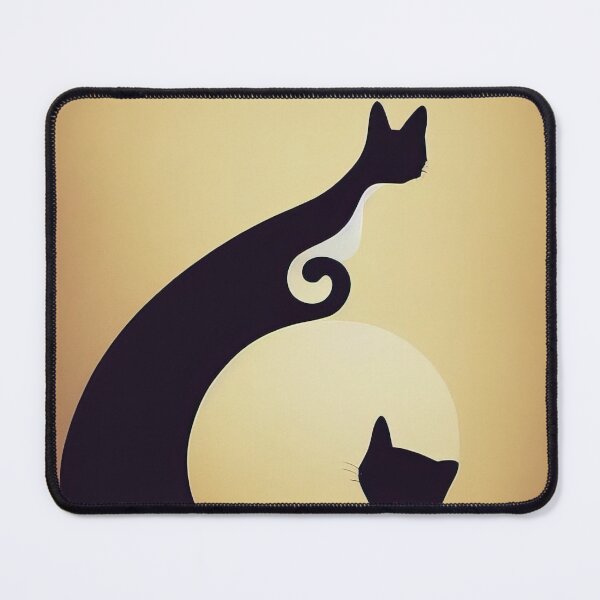 Item preview, Yin and yang cat love designed and sold by Pixelboys.