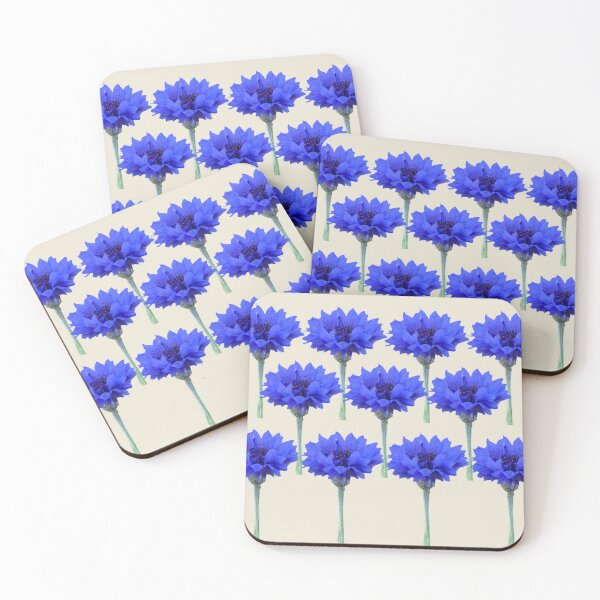 Item preview, Cornflowers with background in light beige designed and sold by Binas-gallery.