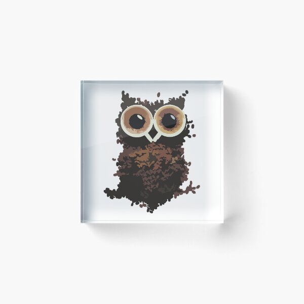 Item preview, Coffee Owl designed and sold by begaytwannas.