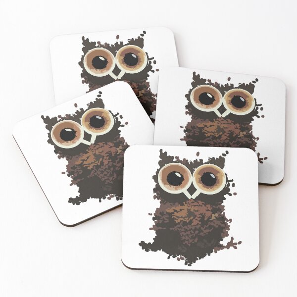 Item preview, Coffee Owl designed and sold by begaytwannas.
