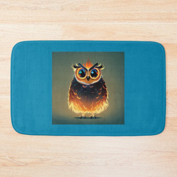 Item preview, Cute Owl with Flames  designed and sold by begaytwannas.