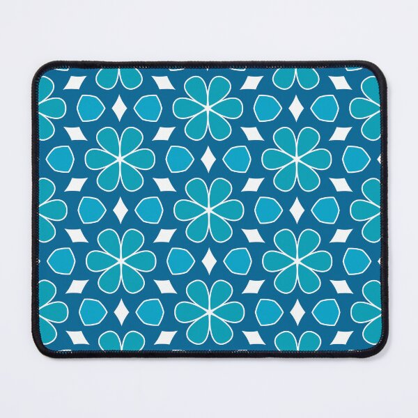 Item preview, Blue sea flower pattern designed and sold by cute-tees.