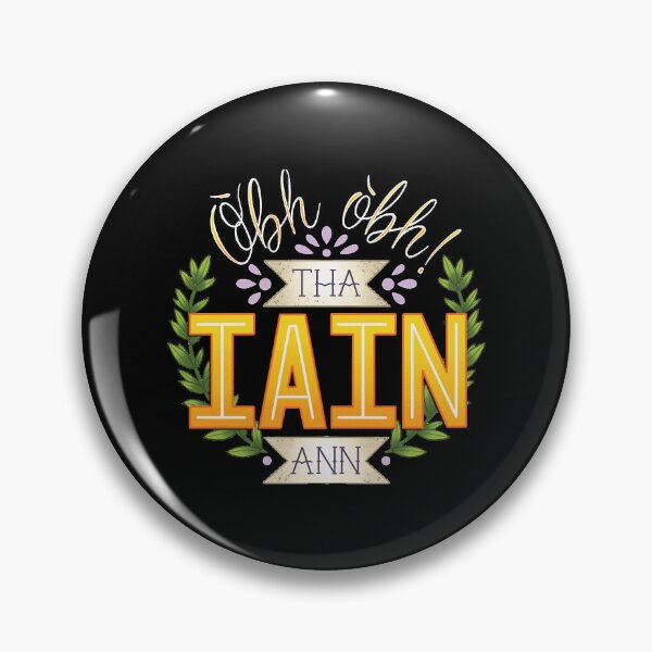 Item preview, Funny Iain Scottish Gaelic illustration designed and sold by begaytwannas.