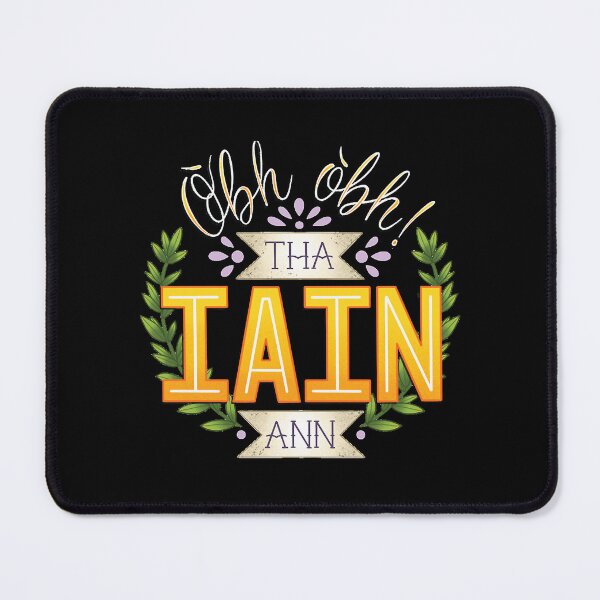 Item preview, Funny Iain Scottish Gaelic illustration designed and sold by begaytwannas.