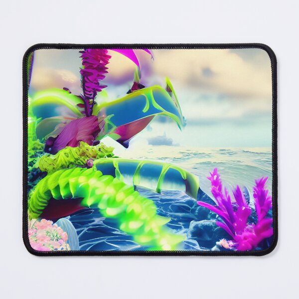 Item preview, Orchid Splash of pinks, greens and blues designed and sold by Sweet-Medley.