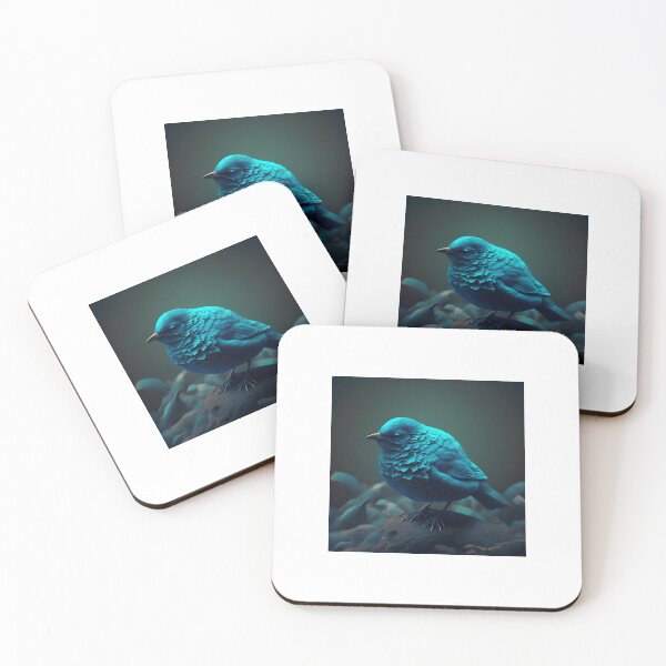 Item preview, Slowblue bird artwork AI designed and sold by Slowerblue.