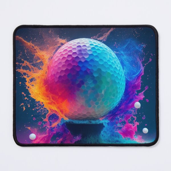 Item preview, Infinite Reverberations: Abstract Reflections on Golf Sphere Abstraction designed and sold by ValleyDream.