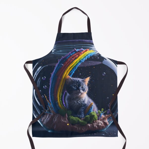Aperçu de l'œuvre Miaw| Miaw mignon dans un pot arc-en-ciel magique | Amant Miaw | Miaw chat| Chat heureux Miaw créée et vendue par RedArtG09.