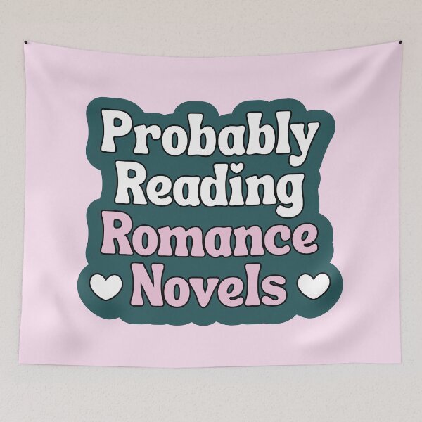 Item preview, Probably reading romance novels designed and sold by Portoricat.