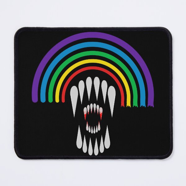 Item preview, Gay Alien Rainbow | Alien Teeth | Queer Horror Fan designed and sold by ProdbyNiECO.