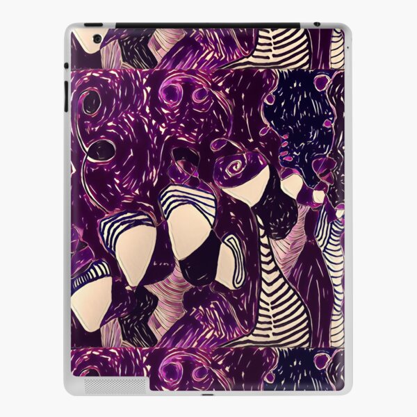 Purple crowd iPad Skin