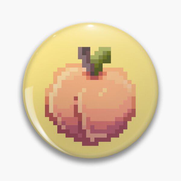 Item preview, Pixel Art Peach designed and sold by Lexaachan.
