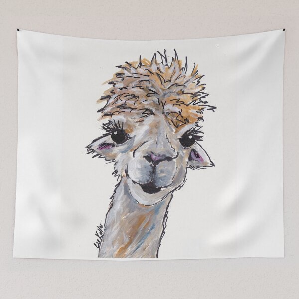 Item preview, Cute Alpaca Art, Angel designed and sold by leekellerart.