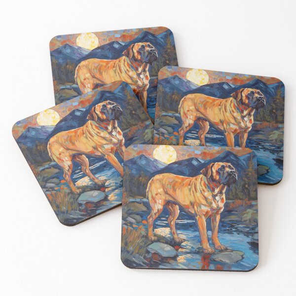 Item preview, Assyrian Mastiff / War Dog Oil Painting designed and sold by Appyrances.