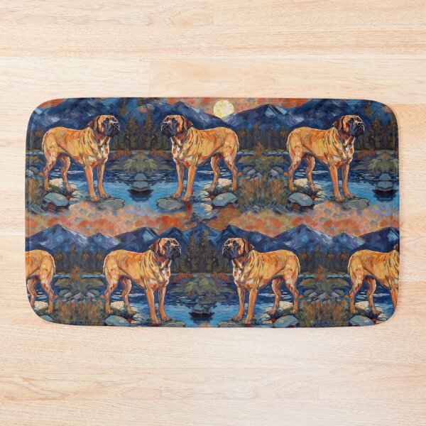 Item preview, Assyrian Mastiff / War Dog Oil Painting designed and sold by Appyrances.