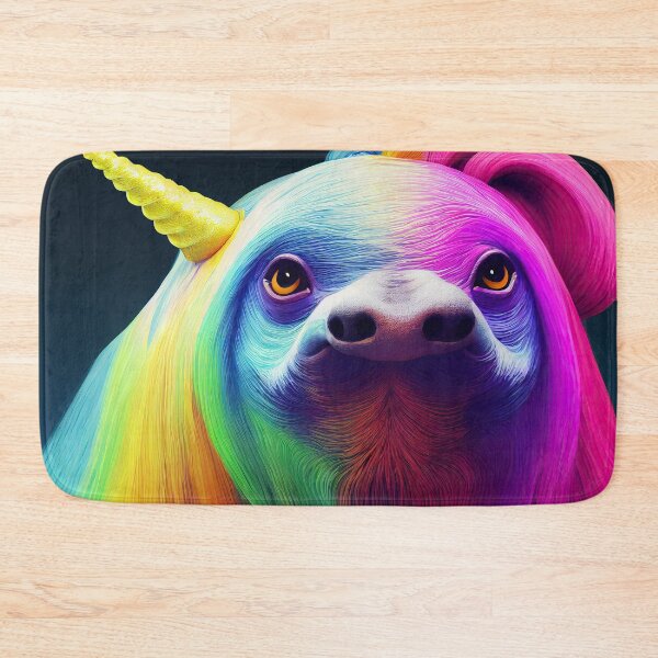 Item preview, Cuddly lazy, the loving unicorn sloth designed and sold by Pixelboys.