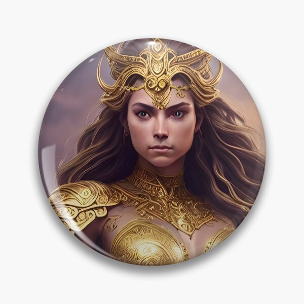 Item preview, Golden Warrior of the Light Realm designed and sold by magikman65.