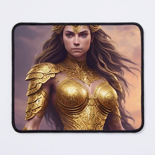 Item preview, Golden Warrior of the Light Realm designed and sold by magikman65.