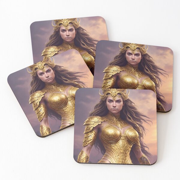 Item preview, Golden Warrior of the Light Realm designed and sold by magikman65.
