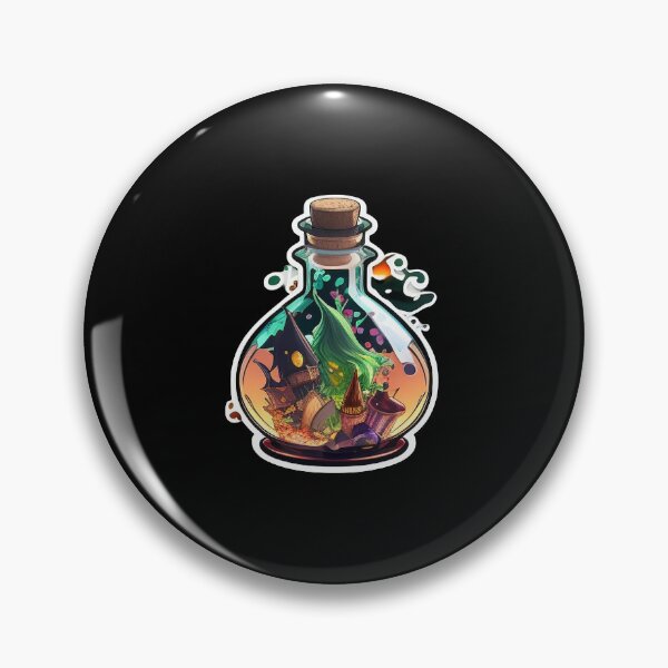 Item preview, Witchcraft Magic Potion fantasy elixir designed and sold by FantasySoul.