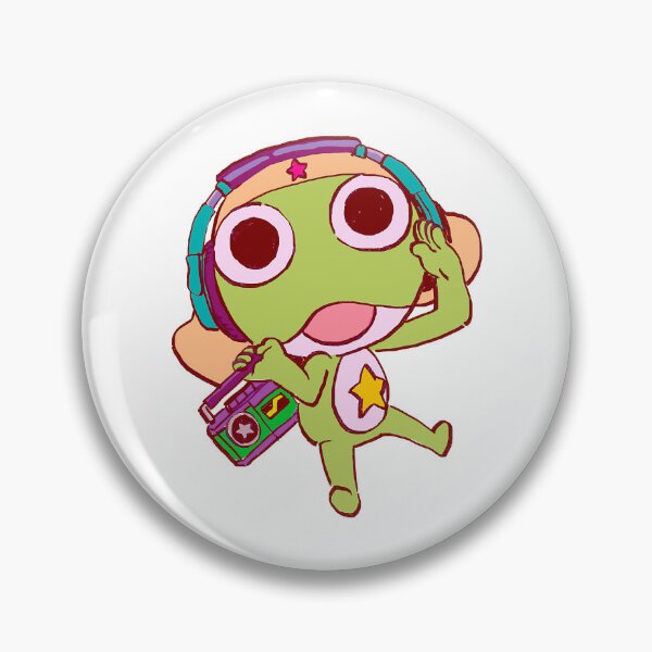 Item preview, I draw pastel keroro jamming with a boombox and headphone  Sergeant Keroro designed and sold by FlipyCcstore.