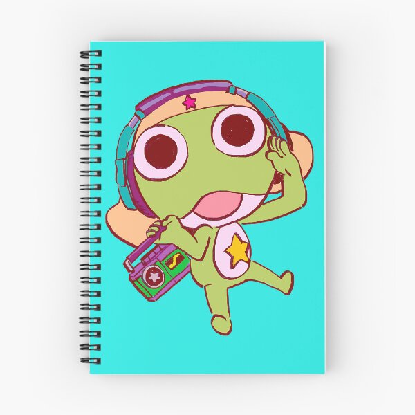 Item preview, I draw pastel keroro jamming with a boombox and headphone  Sergeant Keroro designed and sold by FlipyCcstore.