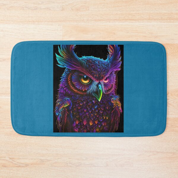 Item preview, Cyberdelic owl Graphic designed and sold by grangertomik.