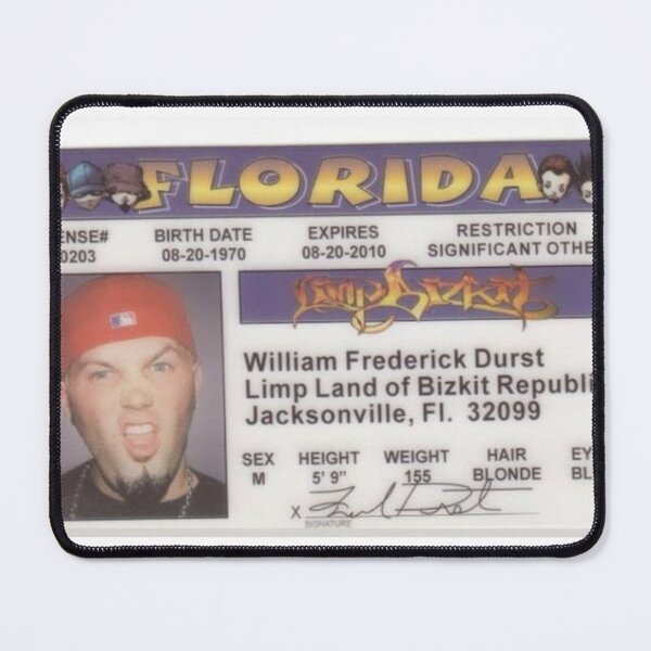 Item preview, Limp Bizkit/Fred Durst Fake ID Print designed and sold by Funki-Designs.