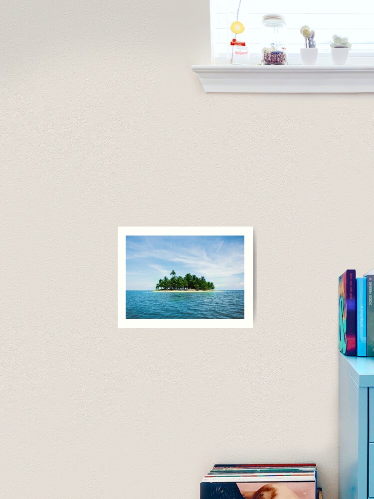 Tiny Island In Tropical Paradise Art Print By Productpics Redbubble